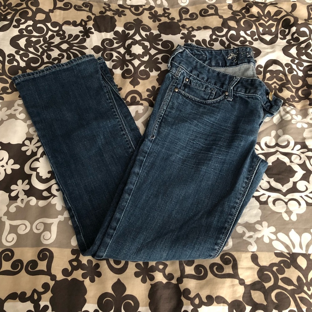 Express Barely Boot Jeans